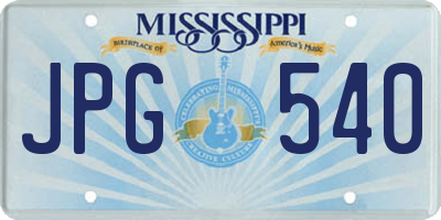 MS license plate JPG540