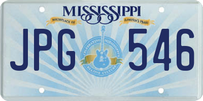 MS license plate JPG546