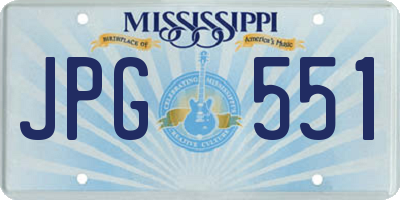 MS license plate JPG551