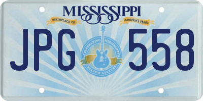 MS license plate JPG558