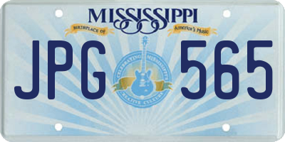 MS license plate JPG565