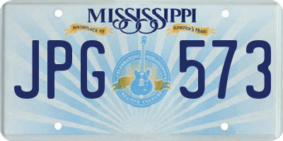 MS license plate JPG573