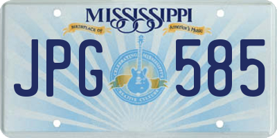 MS license plate JPG585