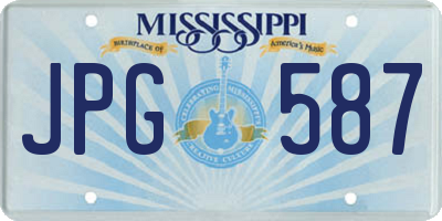 MS license plate JPG587