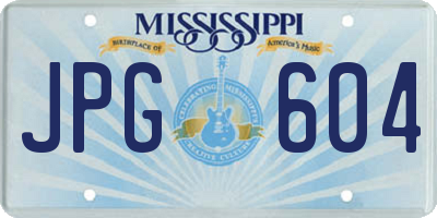 MS license plate JPG604