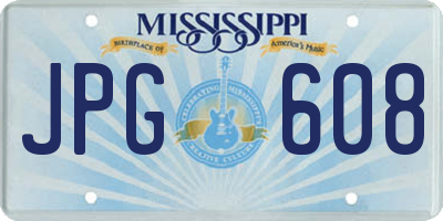 MS license plate JPG608