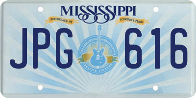 MS license plate JPG616