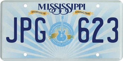 MS license plate JPG623