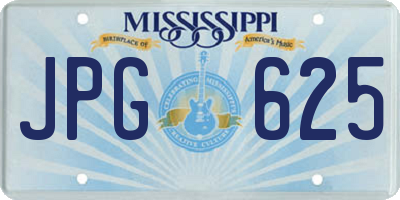 MS license plate JPG625