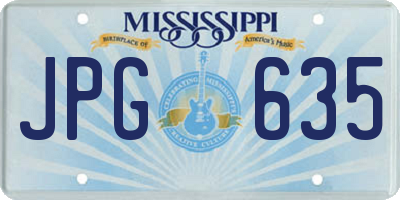 MS license plate JPG635