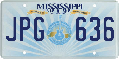 MS license plate JPG636