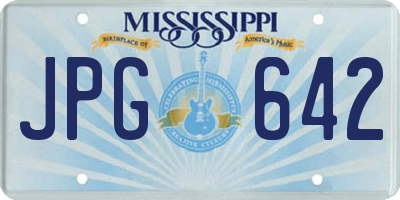 MS license plate JPG642