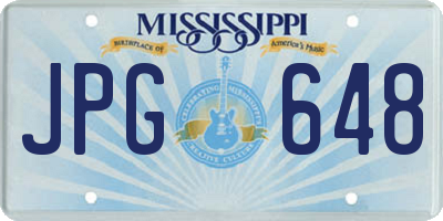 MS license plate JPG648
