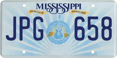MS license plate JPG658