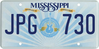 MS license plate JPG730