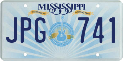 MS license plate JPG741