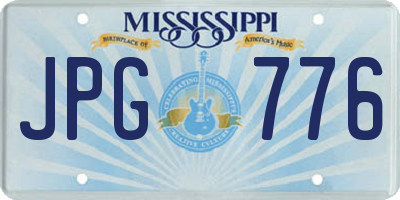 MS license plate JPG776