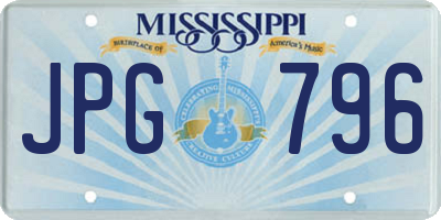 MS license plate JPG796