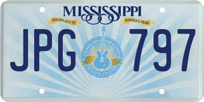 MS license plate JPG797