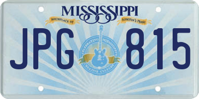 MS license plate JPG815