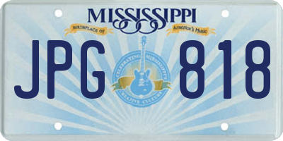 MS license plate JPG818