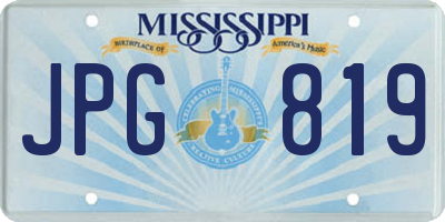 MS license plate JPG819