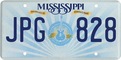 MS license plate JPG828