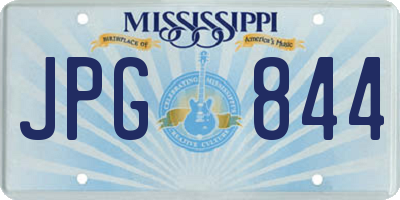 MS license plate JPG844