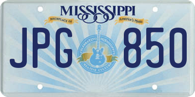 MS license plate JPG850