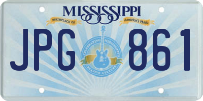 MS license plate JPG861