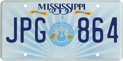 MS license plate JPG864