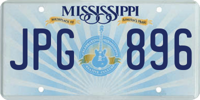 MS license plate JPG896