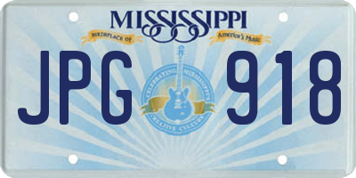 MS license plate JPG918