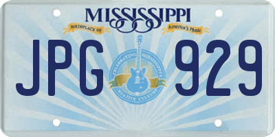 MS license plate JPG929