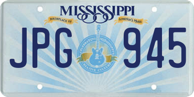 MS license plate JPG945