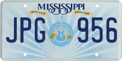 MS license plate JPG956