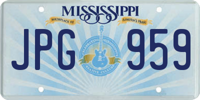 MS license plate JPG959