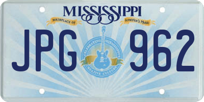 MS license plate JPG962