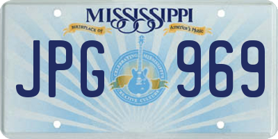 MS license plate JPG969