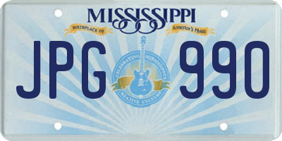 MS license plate JPG990
