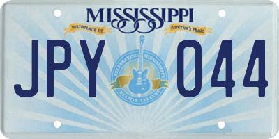MS license plate JPY044