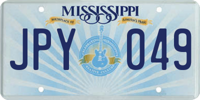 MS license plate JPY049
