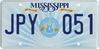MS license plate JPY051