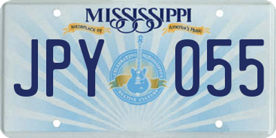 MS license plate JPY055