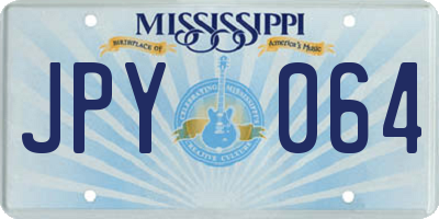 MS license plate JPY064