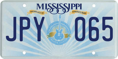 MS license plate JPY065