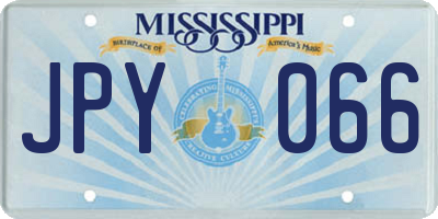 MS license plate JPY066
