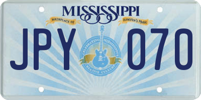 MS license plate JPY070