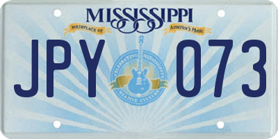 MS license plate JPY073