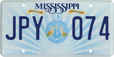 MS license plate JPY074